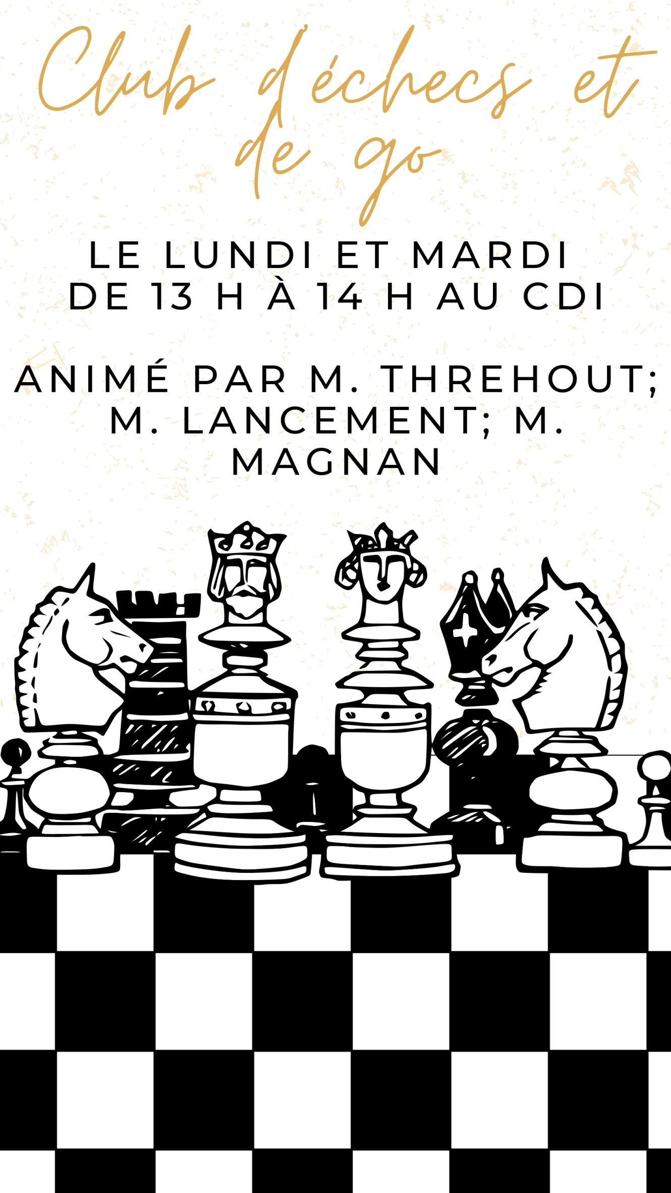 Club d'échecs et de go