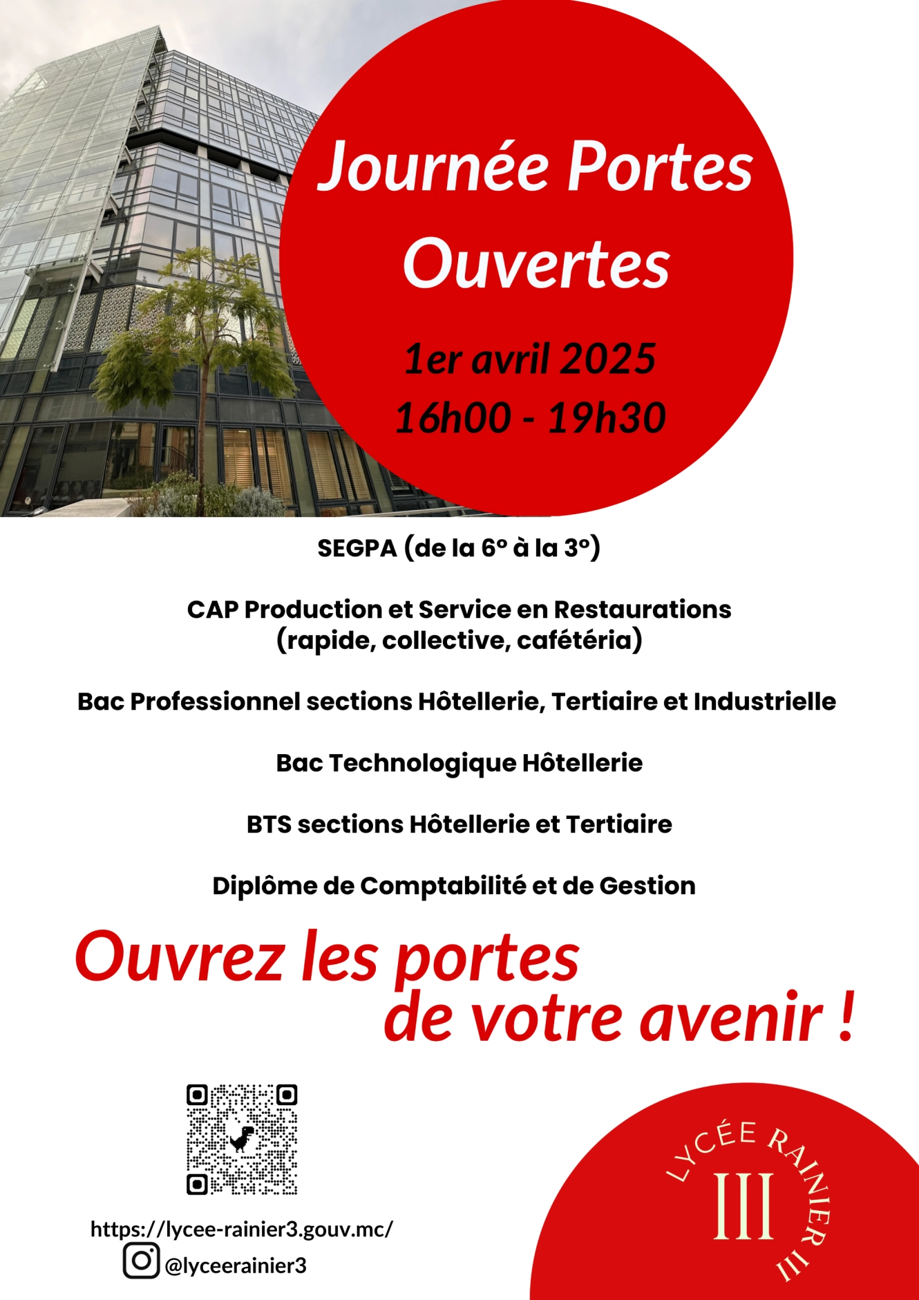 Journée Portes Ouvertes 2025