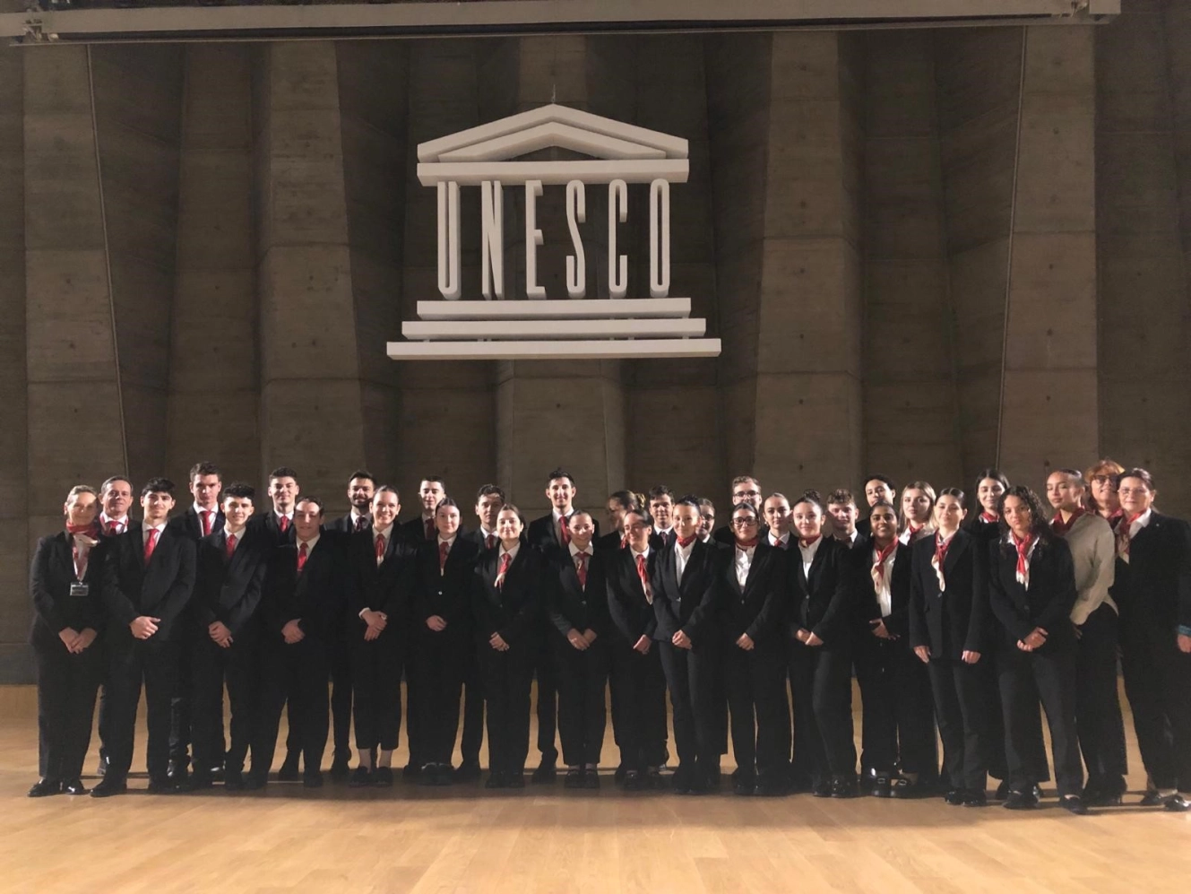 photo de groupe UNESCO