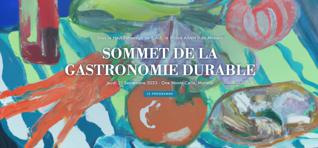 LES ETUDIANTS DU BTS MHR ET DU BAC PROFESSIONNEL HOTELIER AU 1ER SOMMET DE LA GASTRONOMIE DURABLE